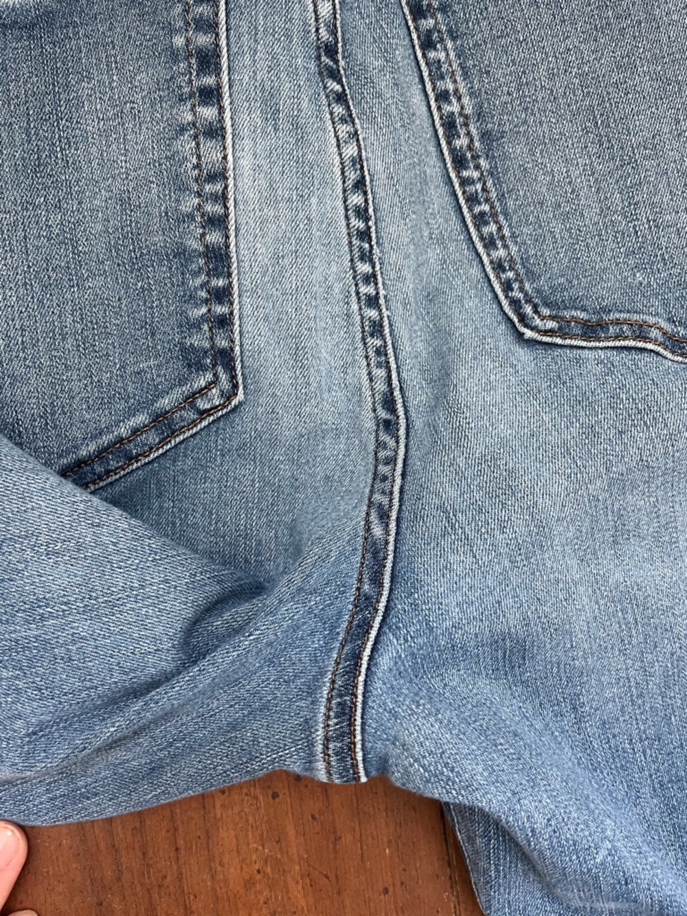 Women’s J.Crew Curvy Vintage Slim Straight Medium Wash Denim Jeans – Size 31 - Picture 15 of 15